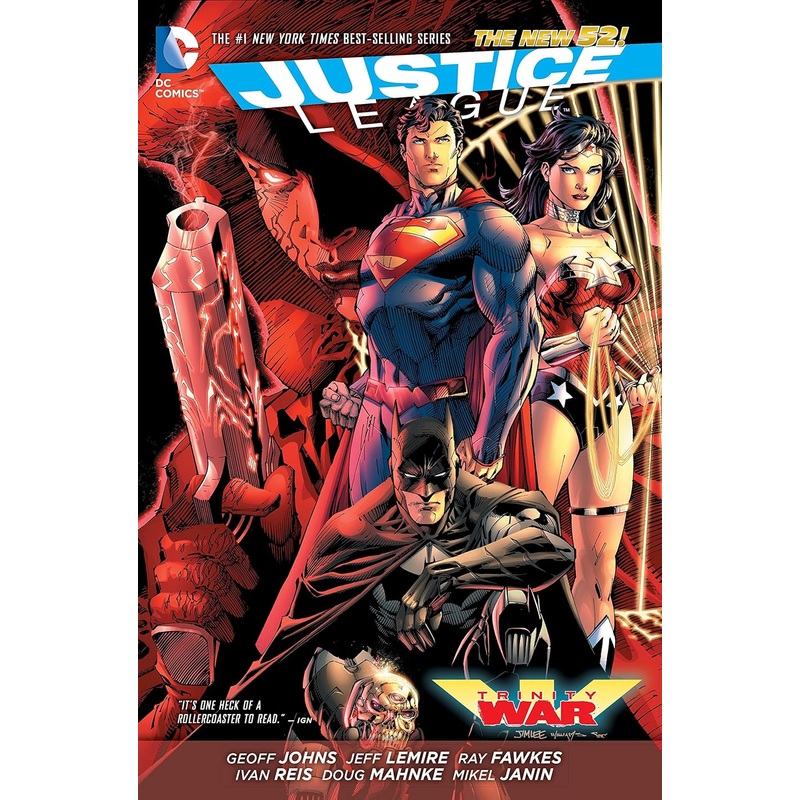 Justice League Trinity War Trade Paper Back Used