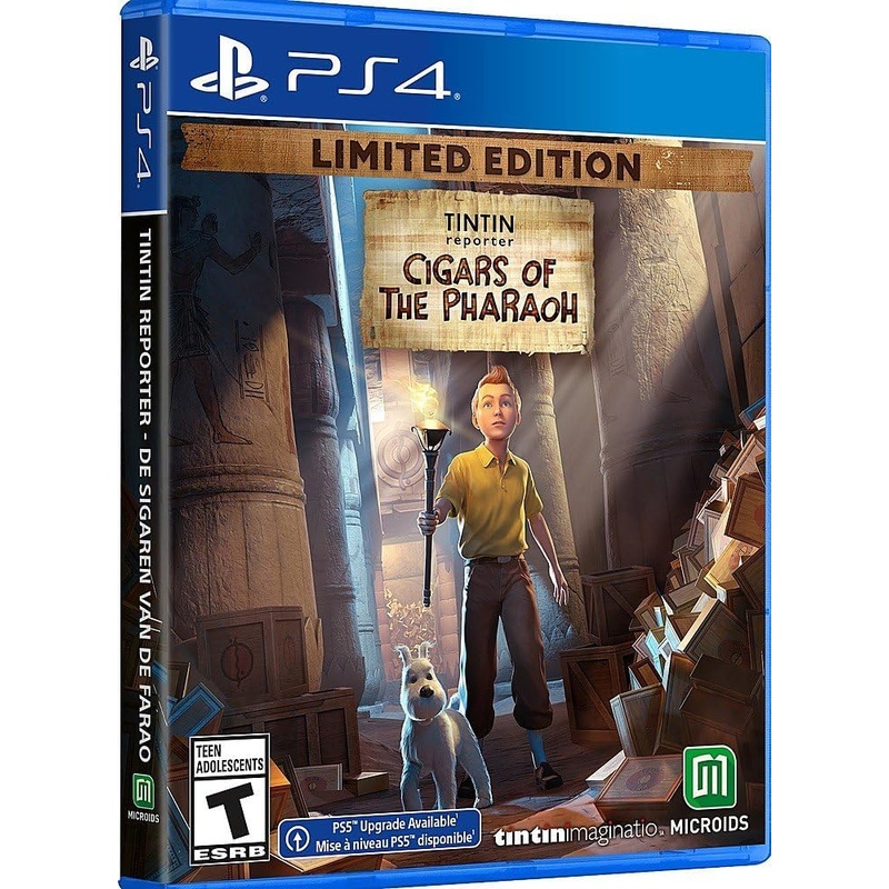Tintin Reporter Cigars Of The Pharaoh PS4 Used