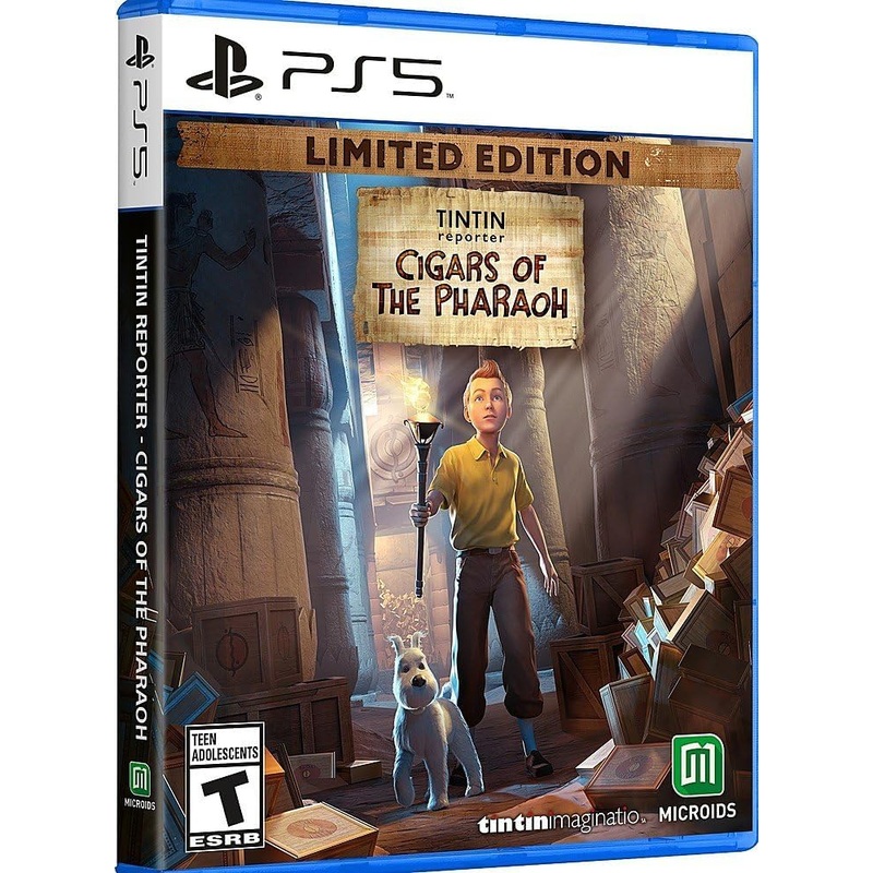 Tintin Reporter Cigars Of The Pharaoh PS5 Used