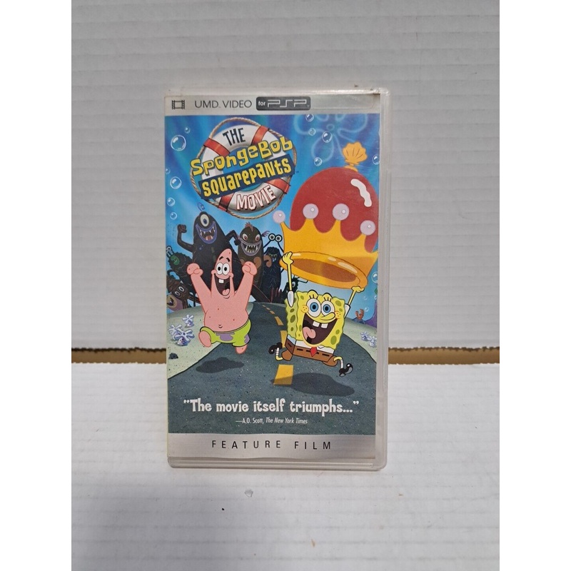 UMD Movie Spongebob The Movie PSP Used