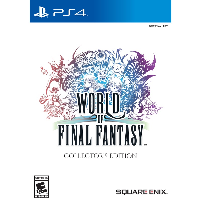 World Of Final Fantasy Collectors Edition PS4 Used
