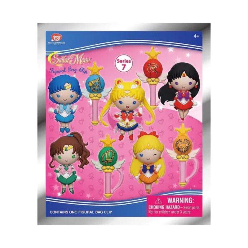 3D Foam Bag Clip Sailor Moon New