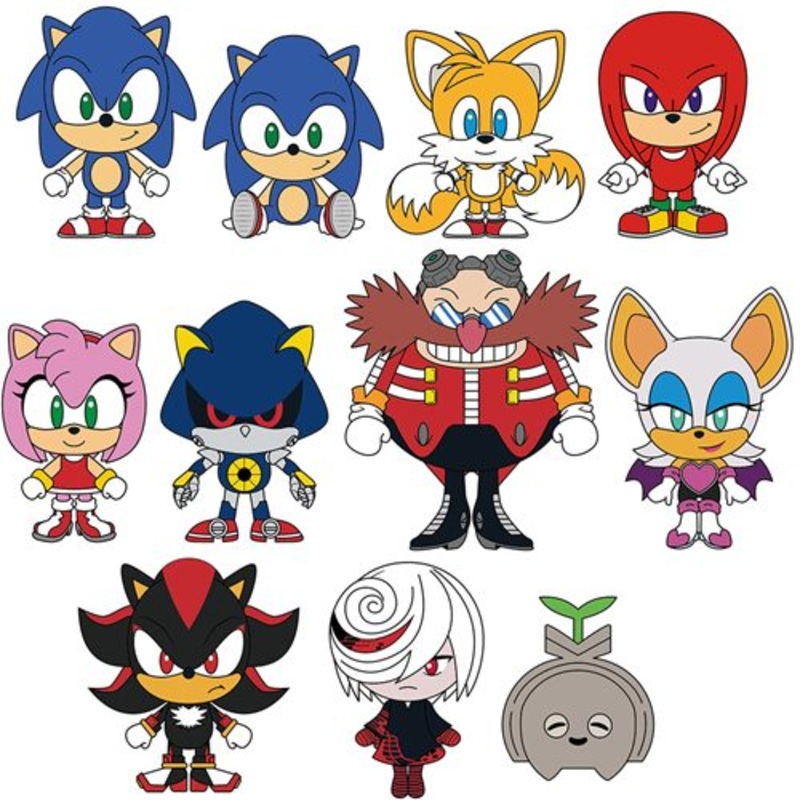 3D Foam Bag Clip Sonic New