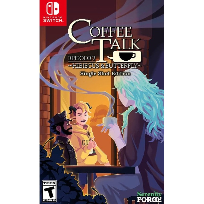 Coffee Talk Episode 2 Hibiscus & Butterfly Single Shot Edition Switch Used