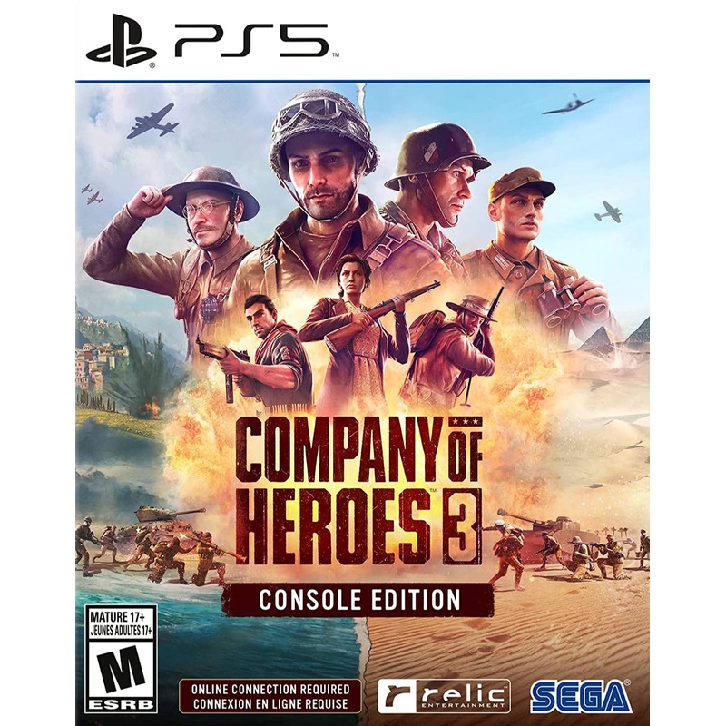 Company Of Heroes 3 Console Launch Edition Internet Required PS5 New