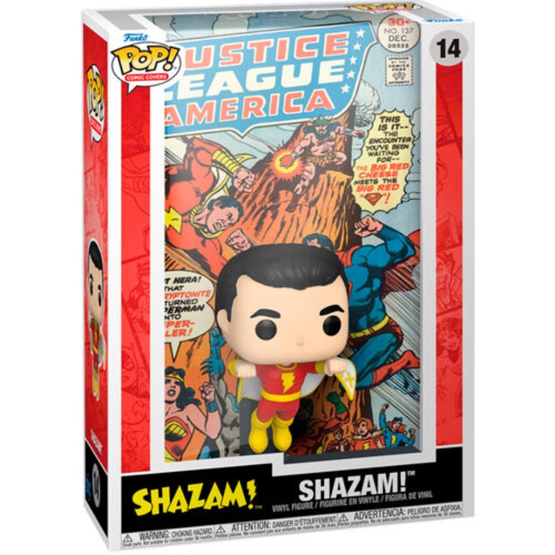 Funko Pop Comic Covers Shazam New