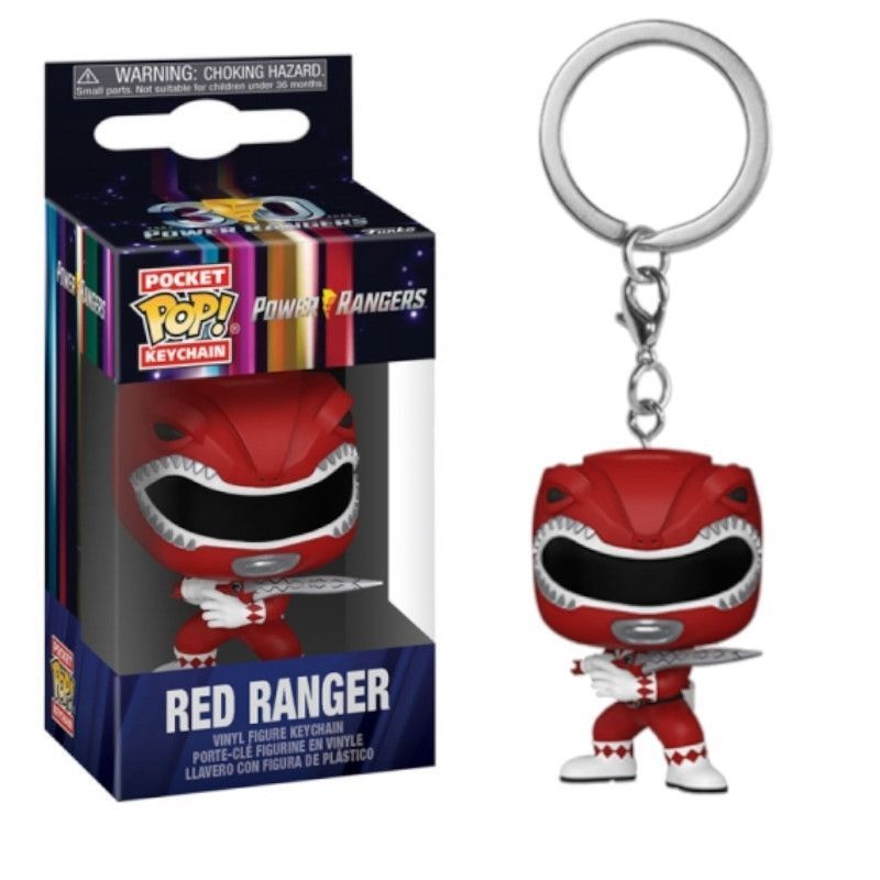 Funko Pop Keychain Power Rangers Red Ranger