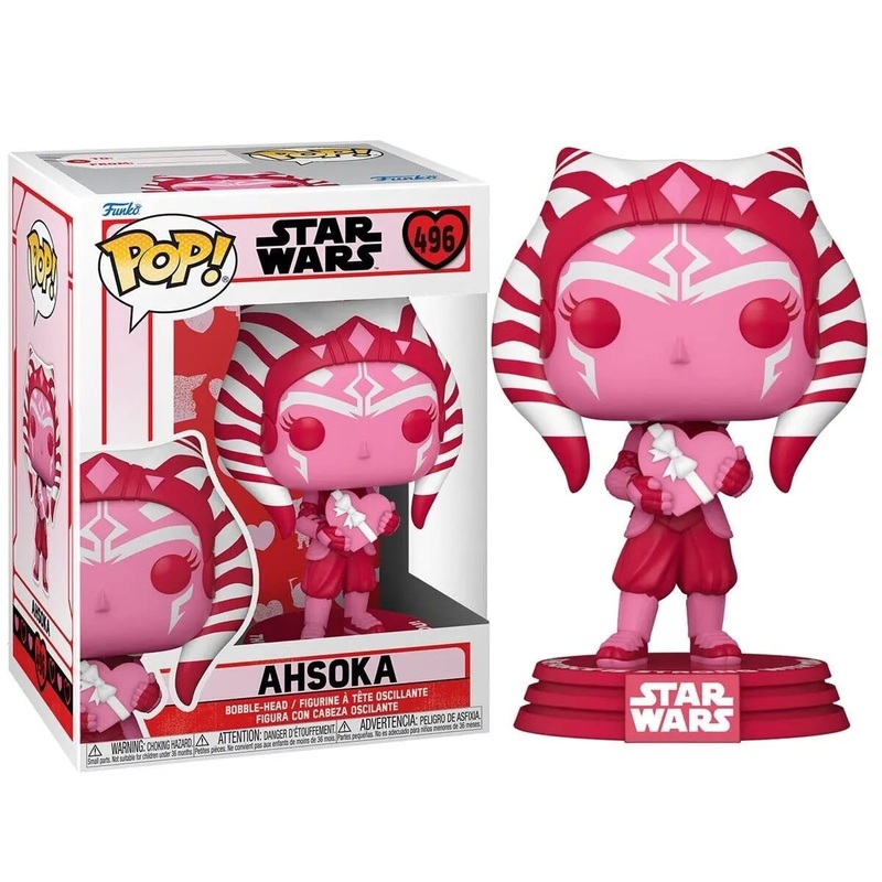Funko Pop Movies Star Wars Valentine Ashoka New