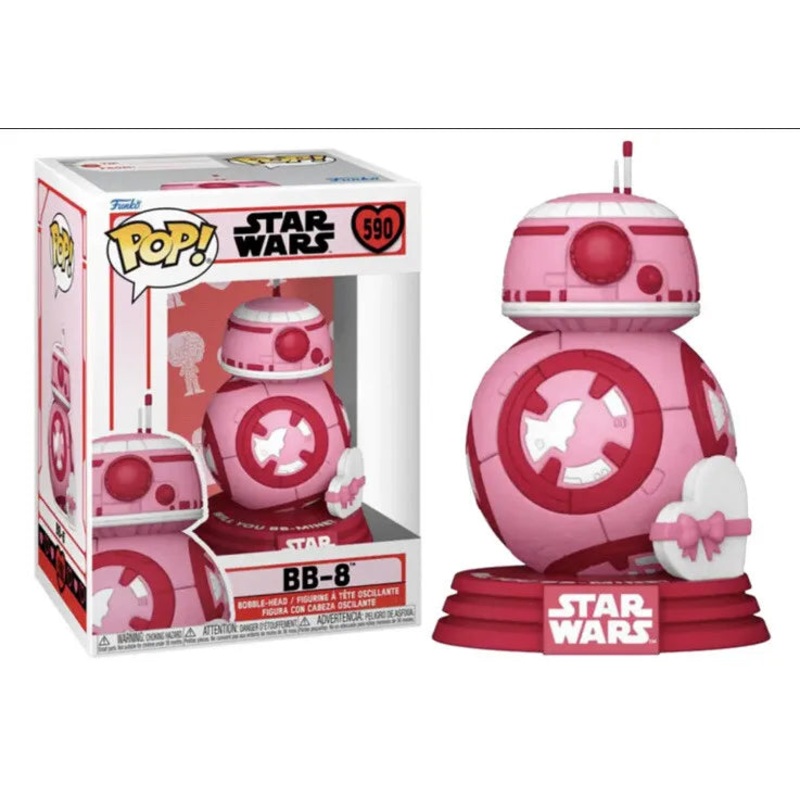 Funko Pop Movies Star Wars Valentine BB-8 New