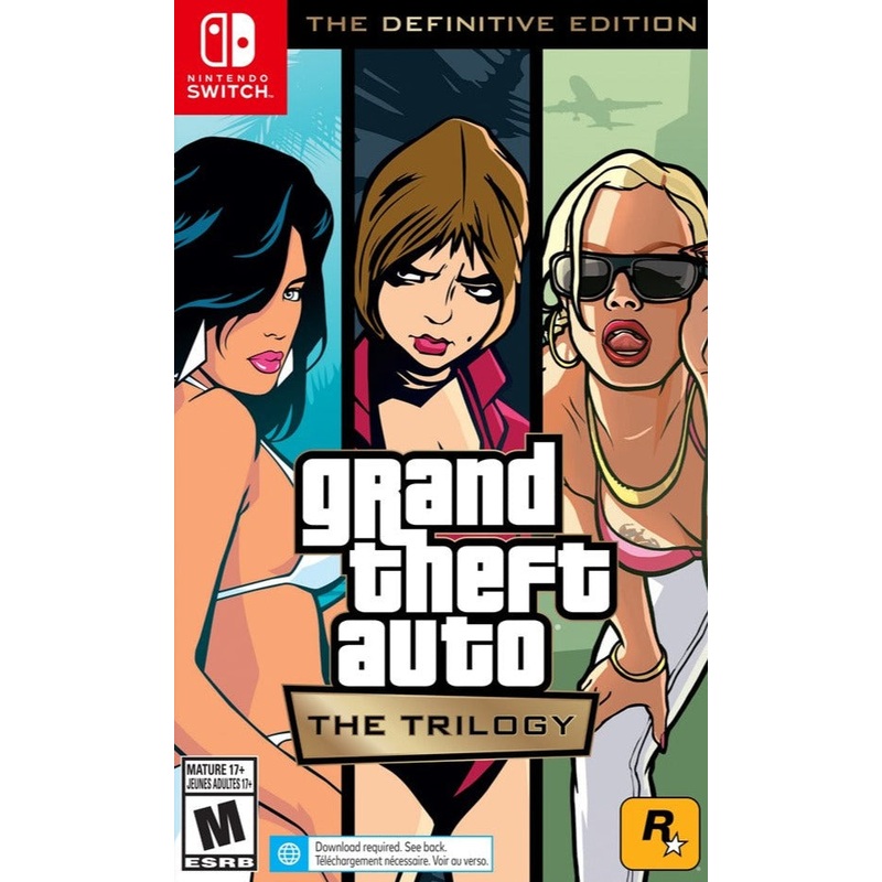 Grand Theft Auto The Trilogy The Definitive Edition Download Required Switch New