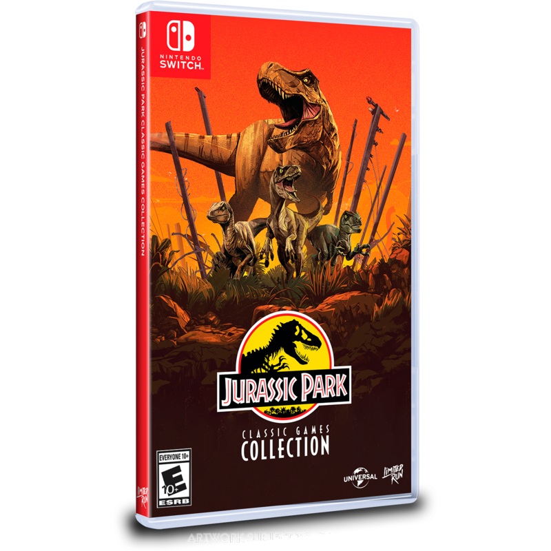 Jurassic Park Classic Games Collection Switch Limited Run New