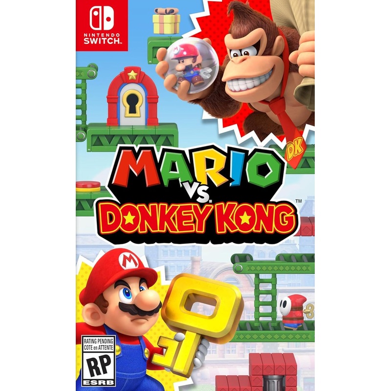 Mario Vs. Donkey Kong Switch Used