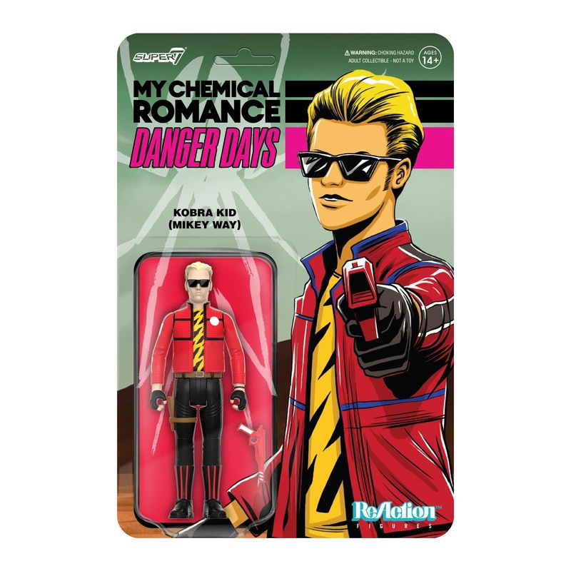My Chemical Romance Danger Days Kobra Kid Mikey Way Figure New