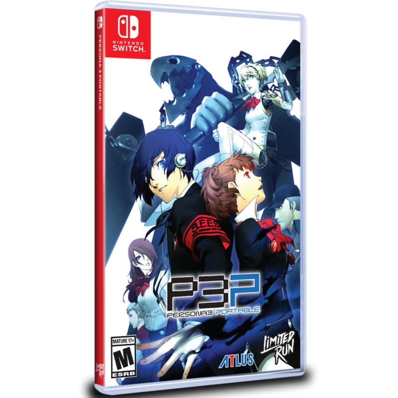 Persona 3 Portable Switch Limited Run New