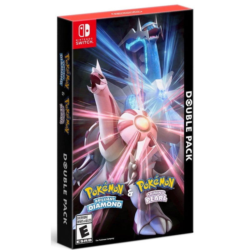 Pokemon Brilliant Diamond & Pokemon Shining Pearl Double Pack Switch Used