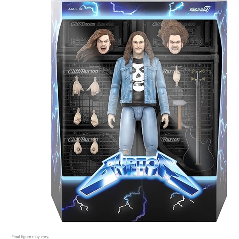 S7 Cliff Burton Ultimates Figure New