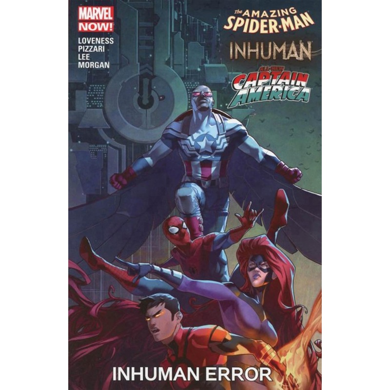 Amazing Spider-Man/ Inhuman/ Captain America Inhuman Error Trade Paper Back Used