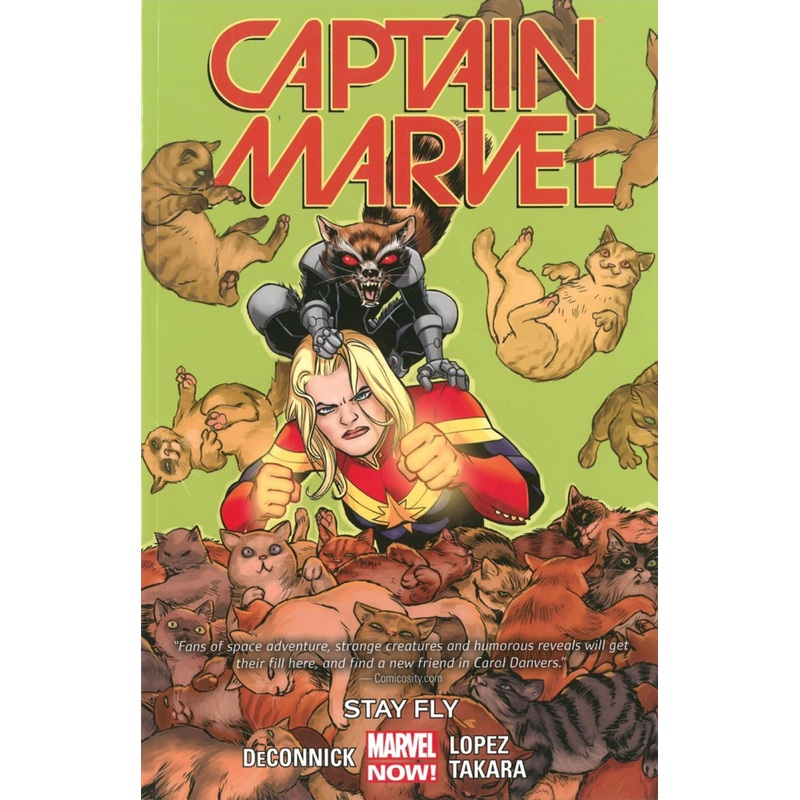 Captain Marvel Vol 02 Stay Fly Trade Paper Back Used
