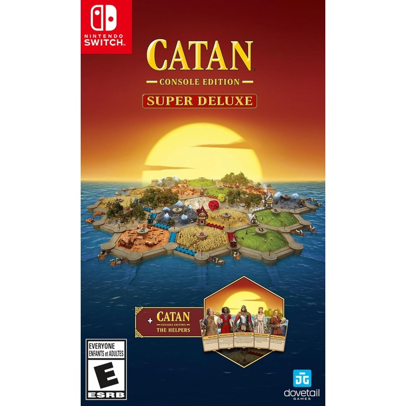 Catan Super Deluxe Edition Swtich New