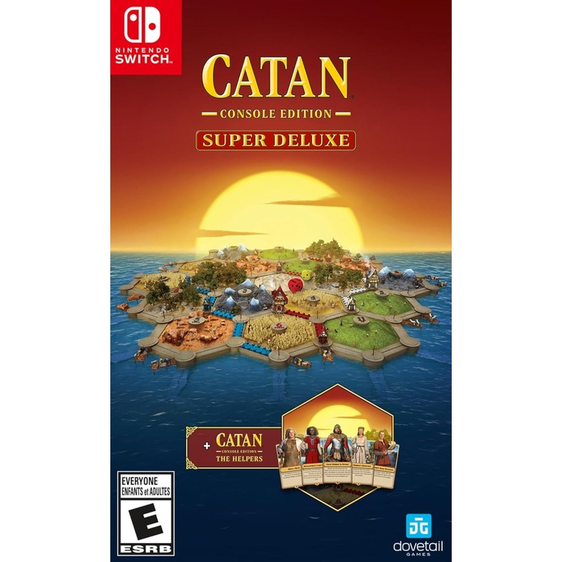 Catan Super Deluxe Edition Swtich Used
