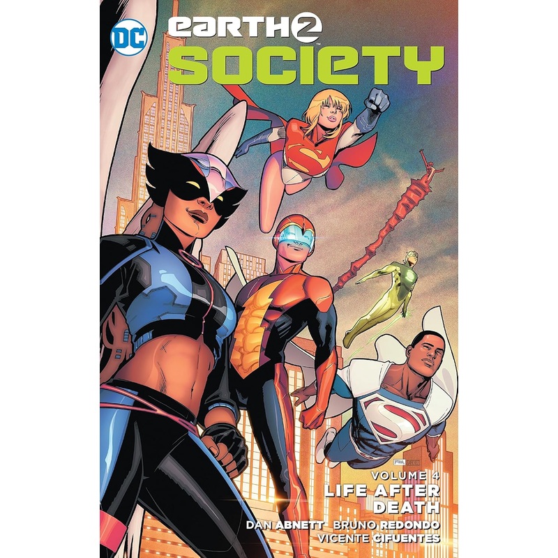 Earth 2 Society Vol 04 Life After Death Trade Paper Back Used