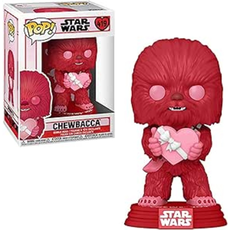 Funko Pop Movies Star Wars Chewbacca Valentine Day I Chews You New