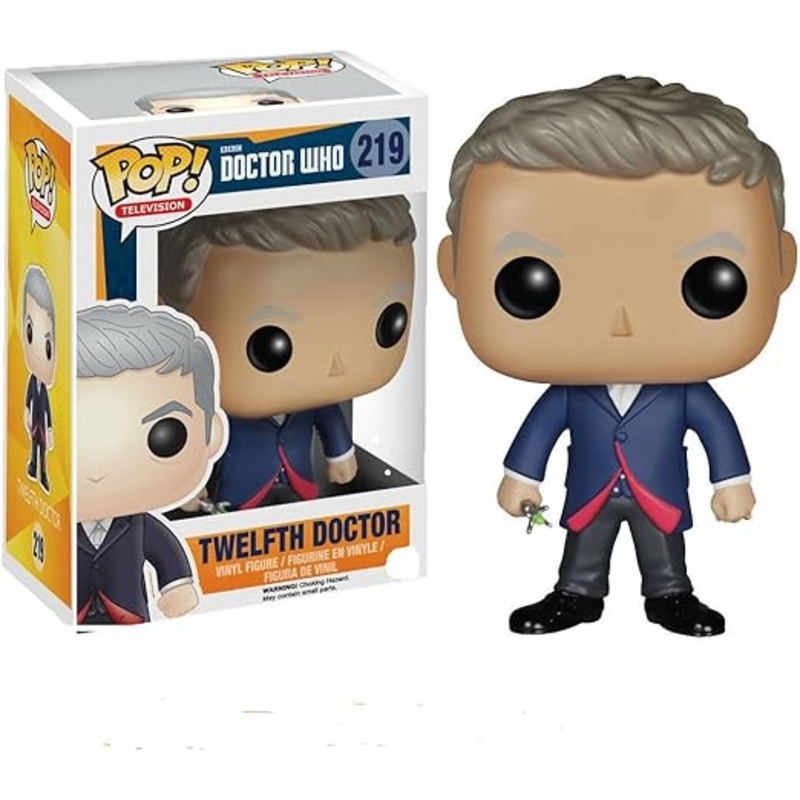 Funko Pop Television Dr Who Twelfth Doctor Slight Damage To Box New