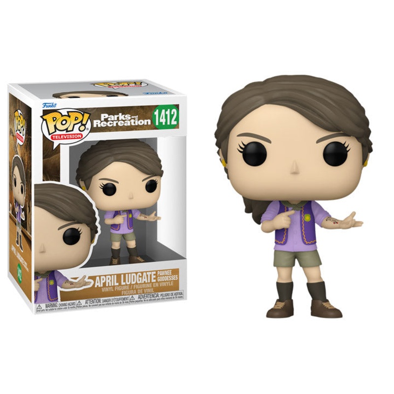 Funko Pop Television Parks and Recreation April Ludgate Pawnee Goddesses New