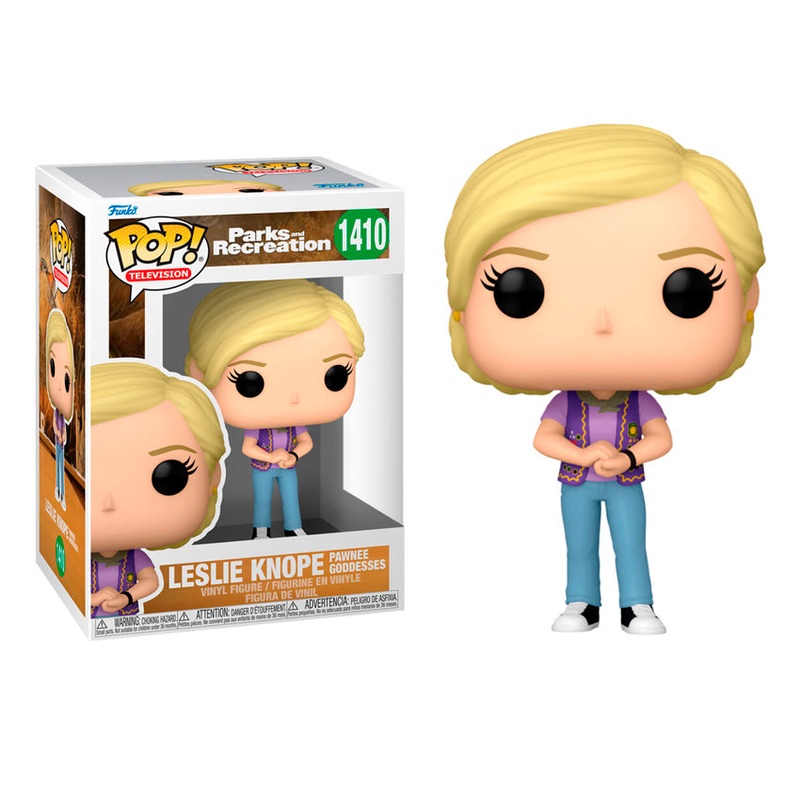Funko Pop Television Parks and Recreation Leslie Knope Pawnee Goddesses New