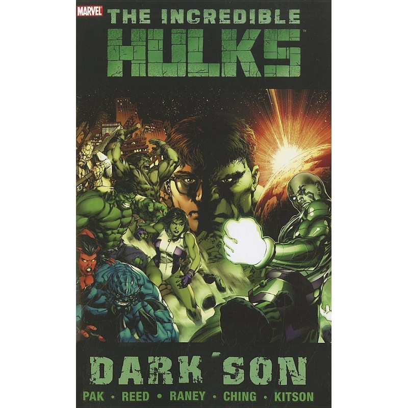 Incredible Hulks Dark Son Trade Paper Back Used