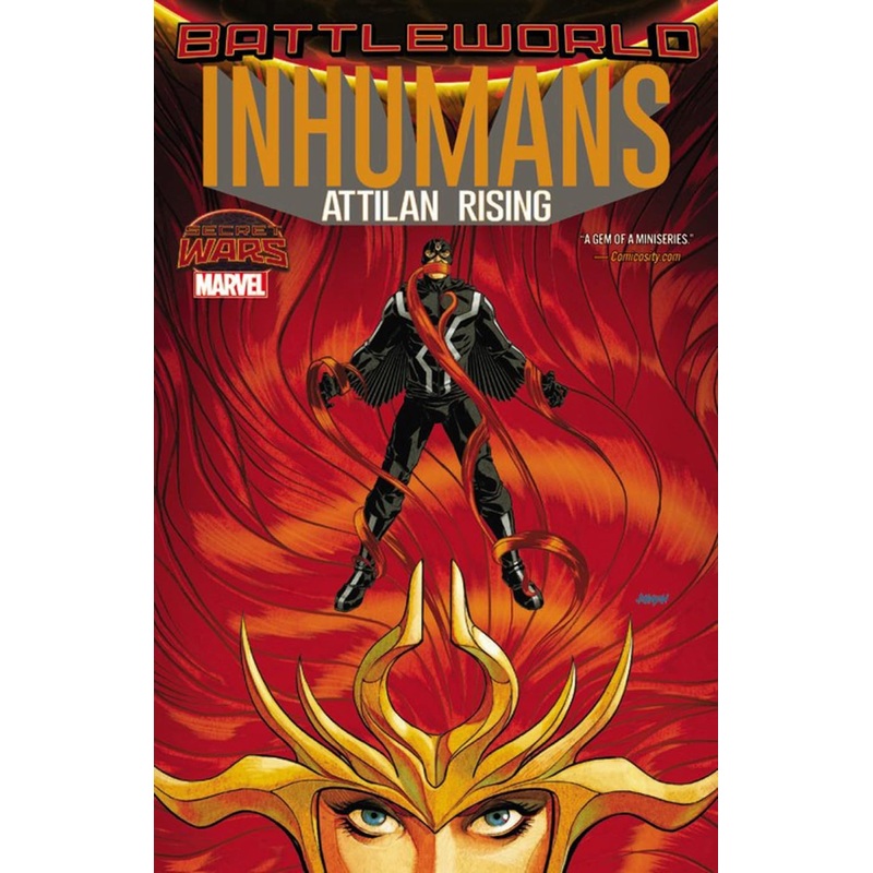 Inhumans Attilan Rising Trade Paper Back Used