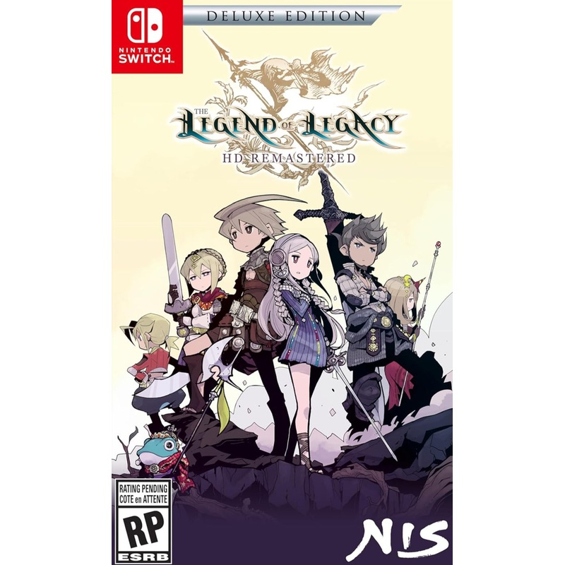 Legend Of Legacy HD Remastered Deluxe Edition Swtich Used