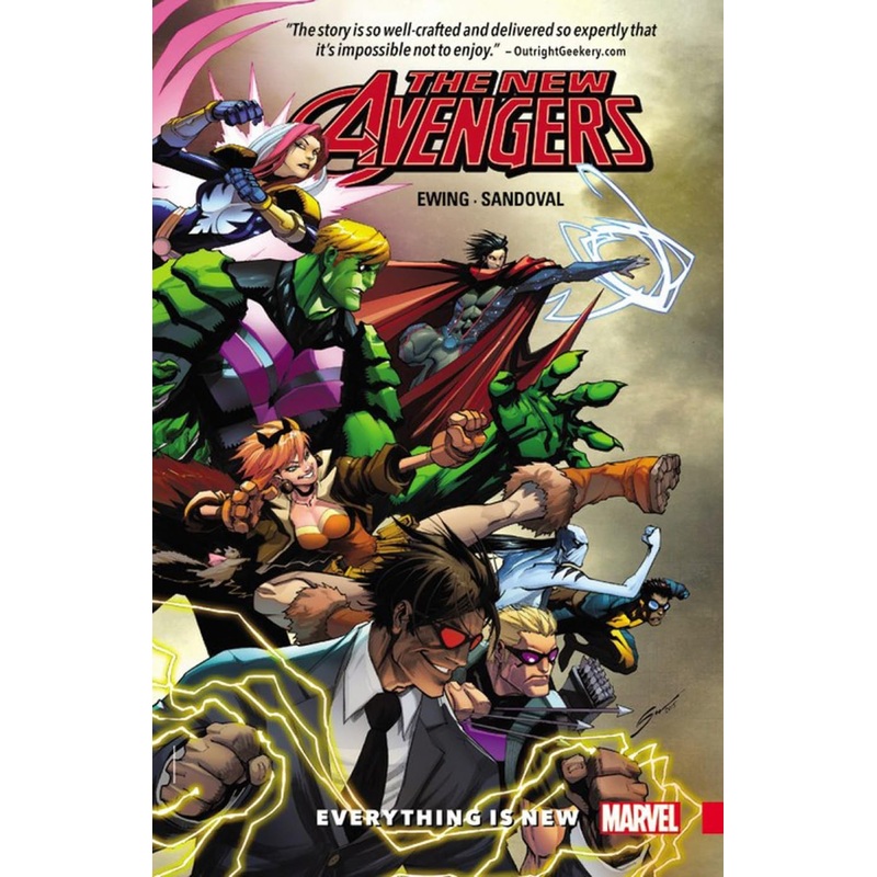 New Avengers Vol 01 Everything is New Trade Paper Back Used
