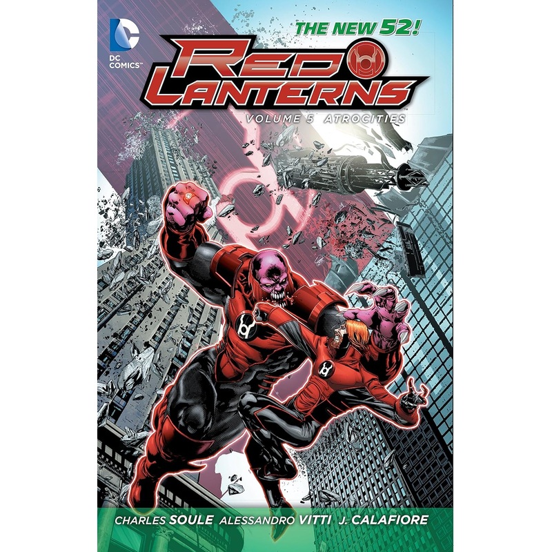 Red Lanterns Vol 05 Atrocities Trade Paper Back Used