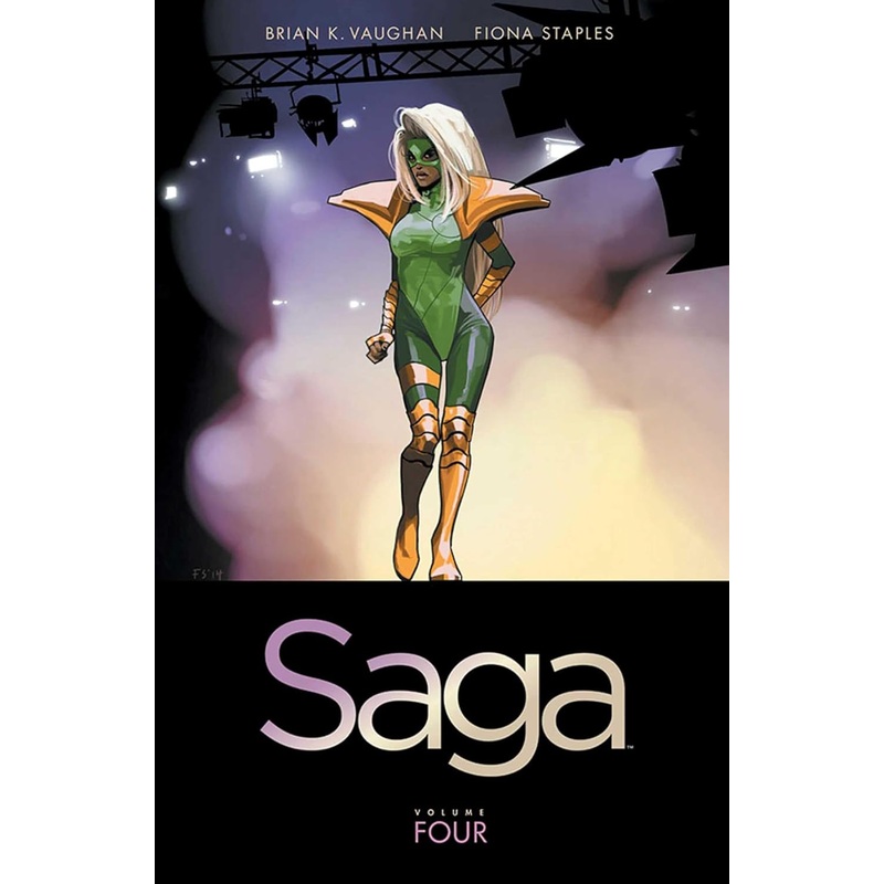 Saga Vol 04 Trade Paper Back Used