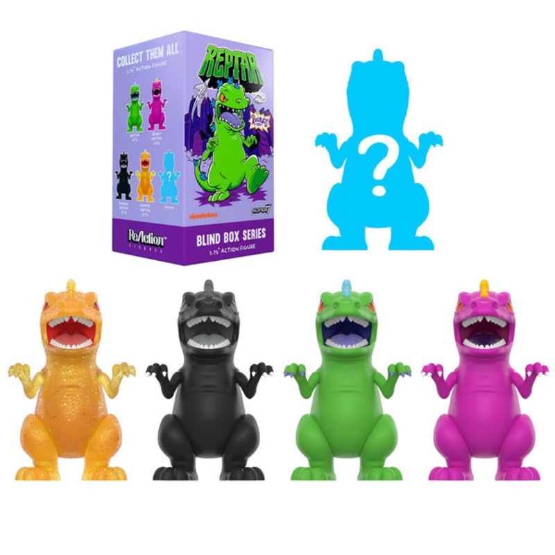 Super 7 Rugrats Reptar (Blind Box) Figure New