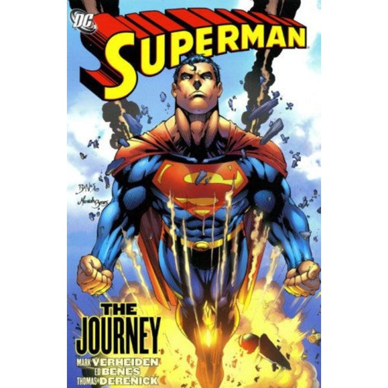 Superman The Journey Trade Paper Back Used