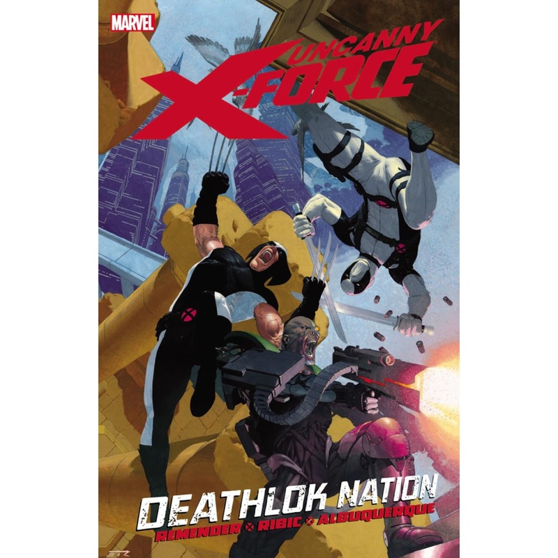 Uncanny X-Force Vol 02 Deathlok Nation Trade Paper Back Used