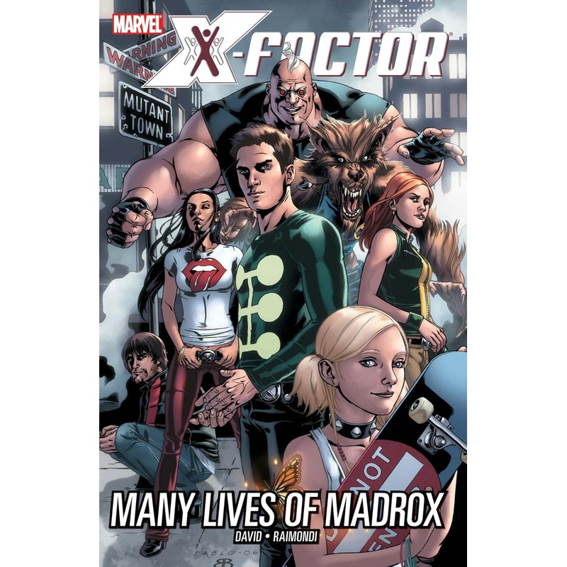 X-Factor Vol 03 Many Lives of Madrox Trade Paper Back Used