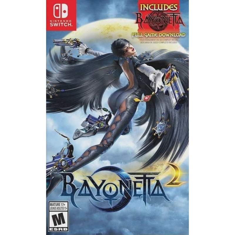 Bayonetta 2 (Bayonetta 1 Digital Download Only) Switch New