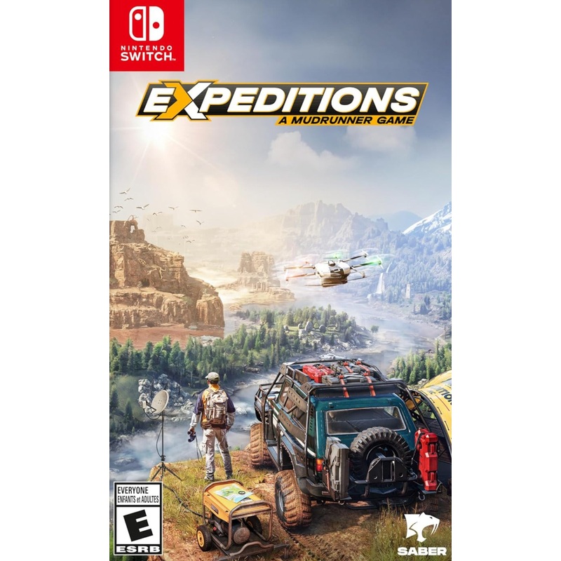 Expeditions A Mudrunner Game Swtich Used