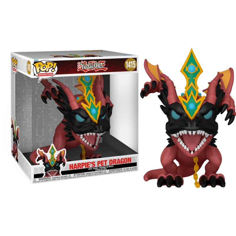 Funko Pop Animation Yu-Gi-Oh Harpie's Pet Dragon 10 New