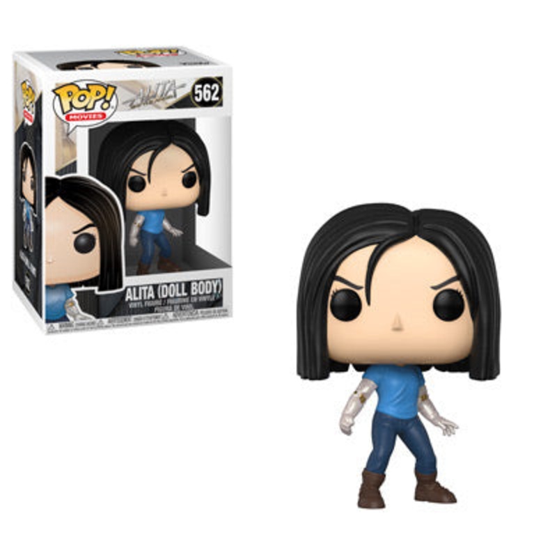 Funko Pop Movies Alita Battle Angel Alita Doll Body New
