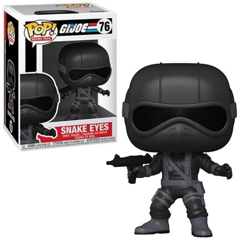 Funko Pop Retro Toys GI Joe Snake Eyes New
