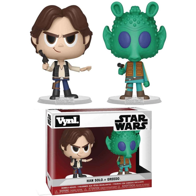 Funko Vynl Star wars Han Solo and Greedo New
