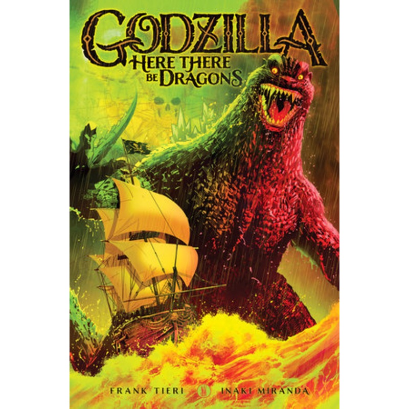 Godzilla Here There Be Dragons Trade Paper Back New