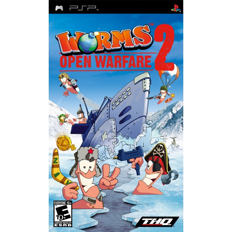 Worms 2 Open Warfare PSP New