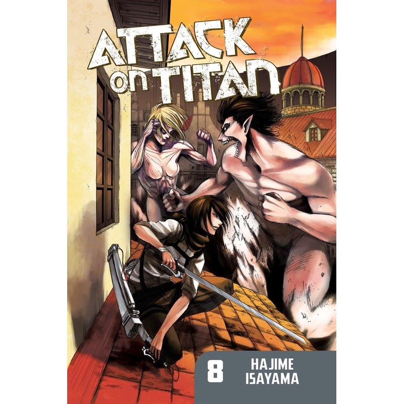 Attack on Titan Vol 08 Manga Used