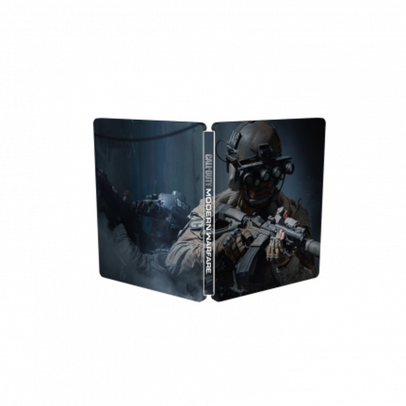 Call Of Duty Modern Warfare Steelbook Internet Required PS4 Used