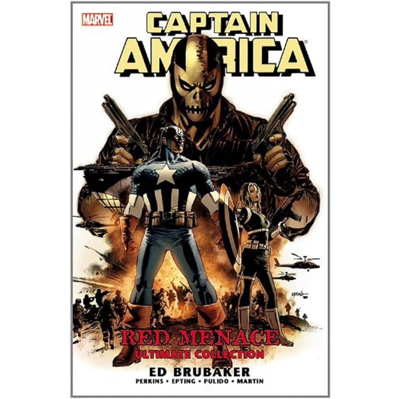 Captain America: Red Menace Ultimate Collection Trade Paper Back Used
